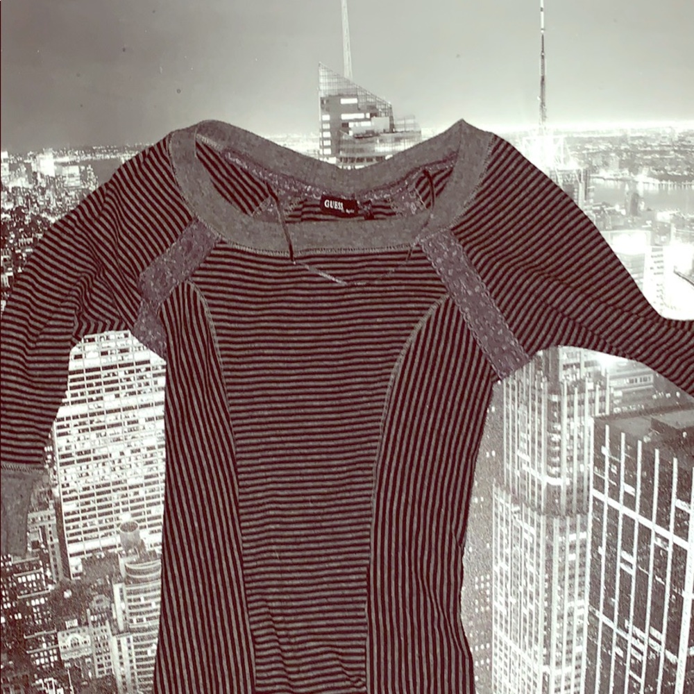 Guess grey long sleeve